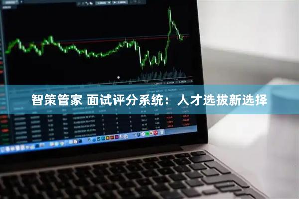 智策管家 面试评分系统：人才选拔新选择